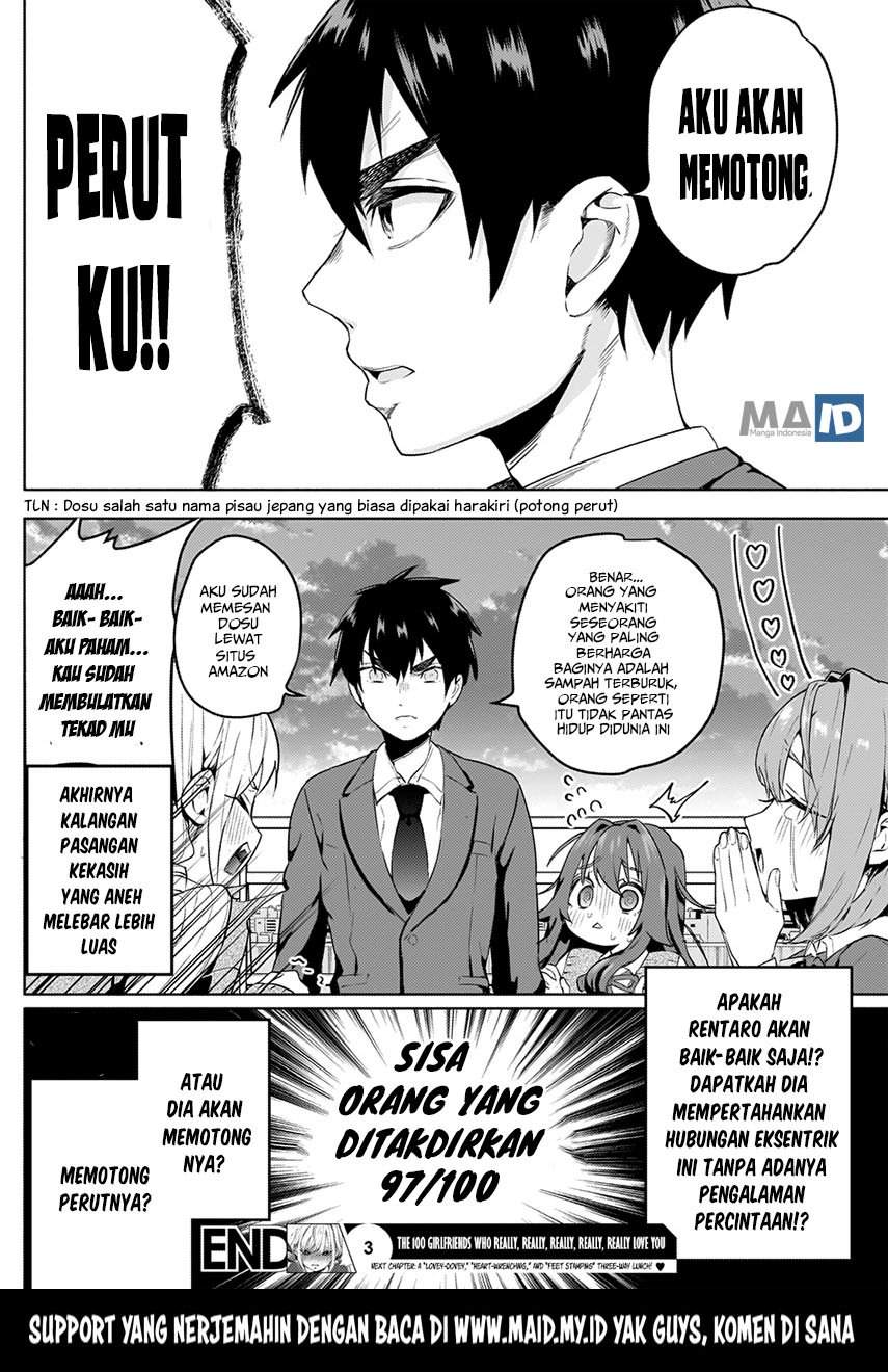 Kimi no Koto ga Dai Dai Dai Dai Daisuki na 100-ri no Kanojo chapter 3